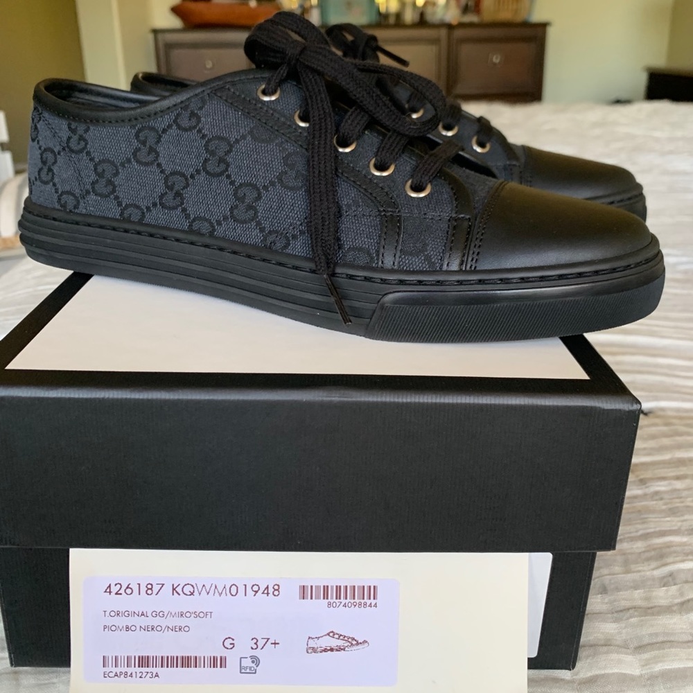 Gucci Black Women's Sneakers - Picture 2 of 10